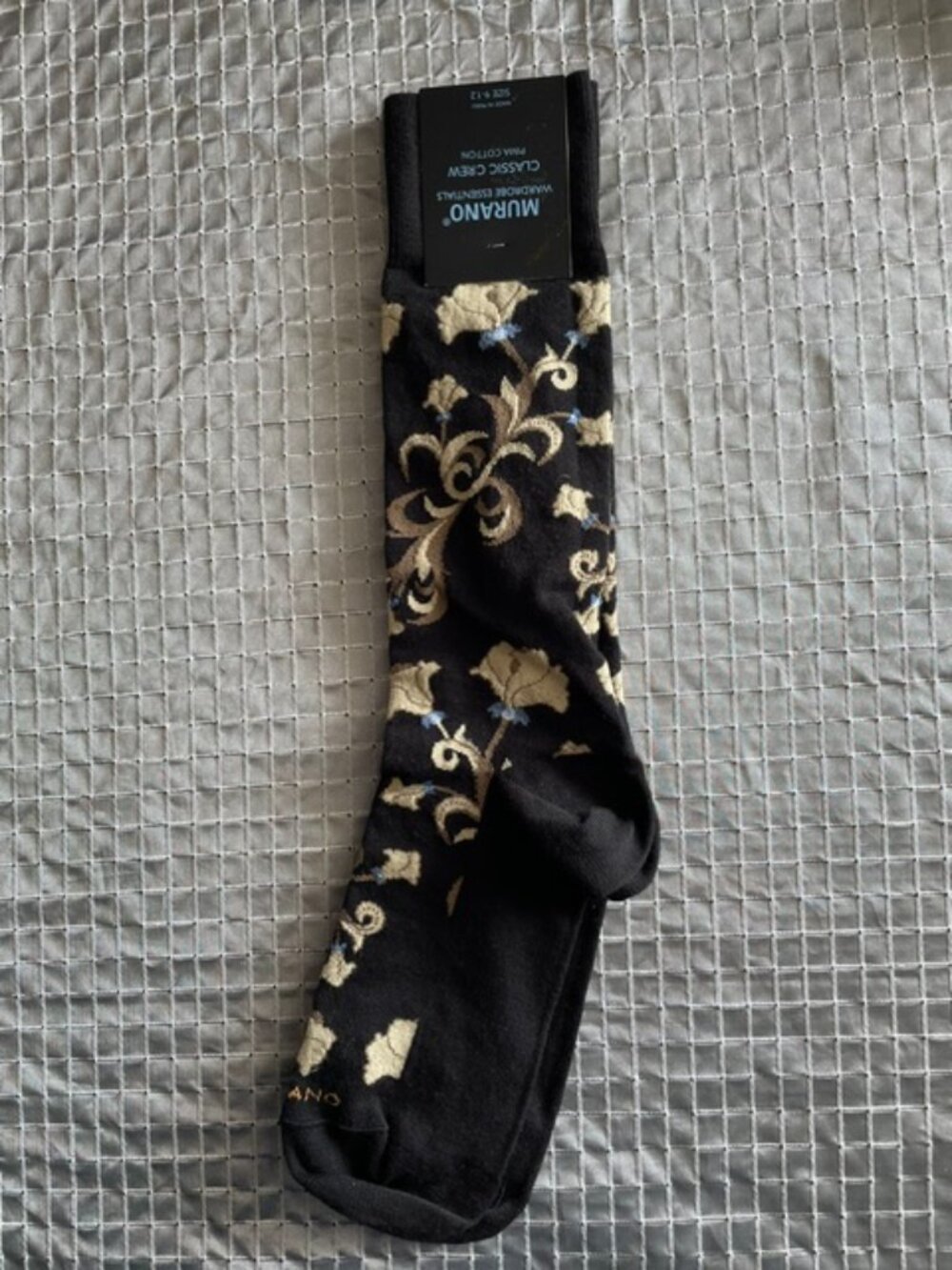 Murano Pima cotton socks size 9-12